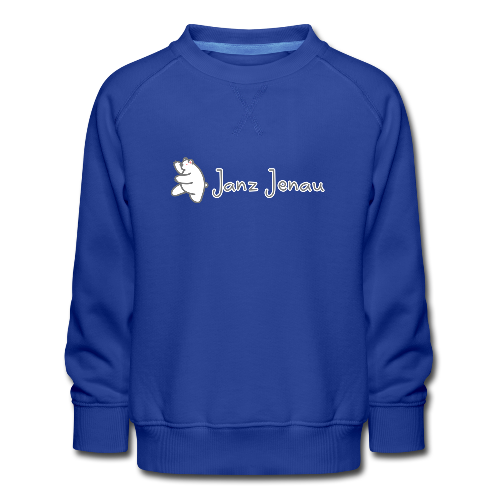 Janz Jenau - Kinder Premium Sweatshirt - Royalblau