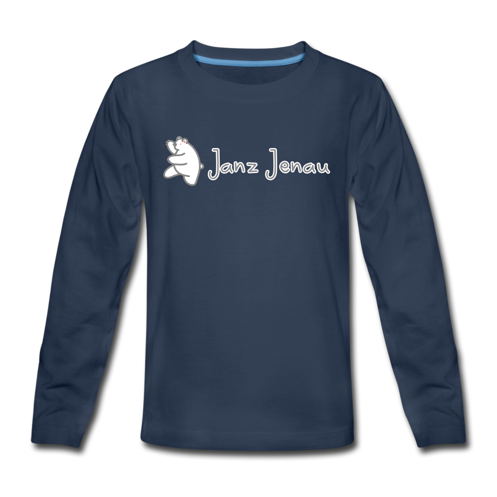 Janz Jenau - Teenager Langarmshirt - Navy