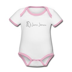 Janz Jenau - Baby Bio-Kurzarm-Kontrastbody