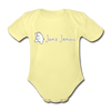 Janz Jenau - Bio-Kurzarmbody - Hellgelb