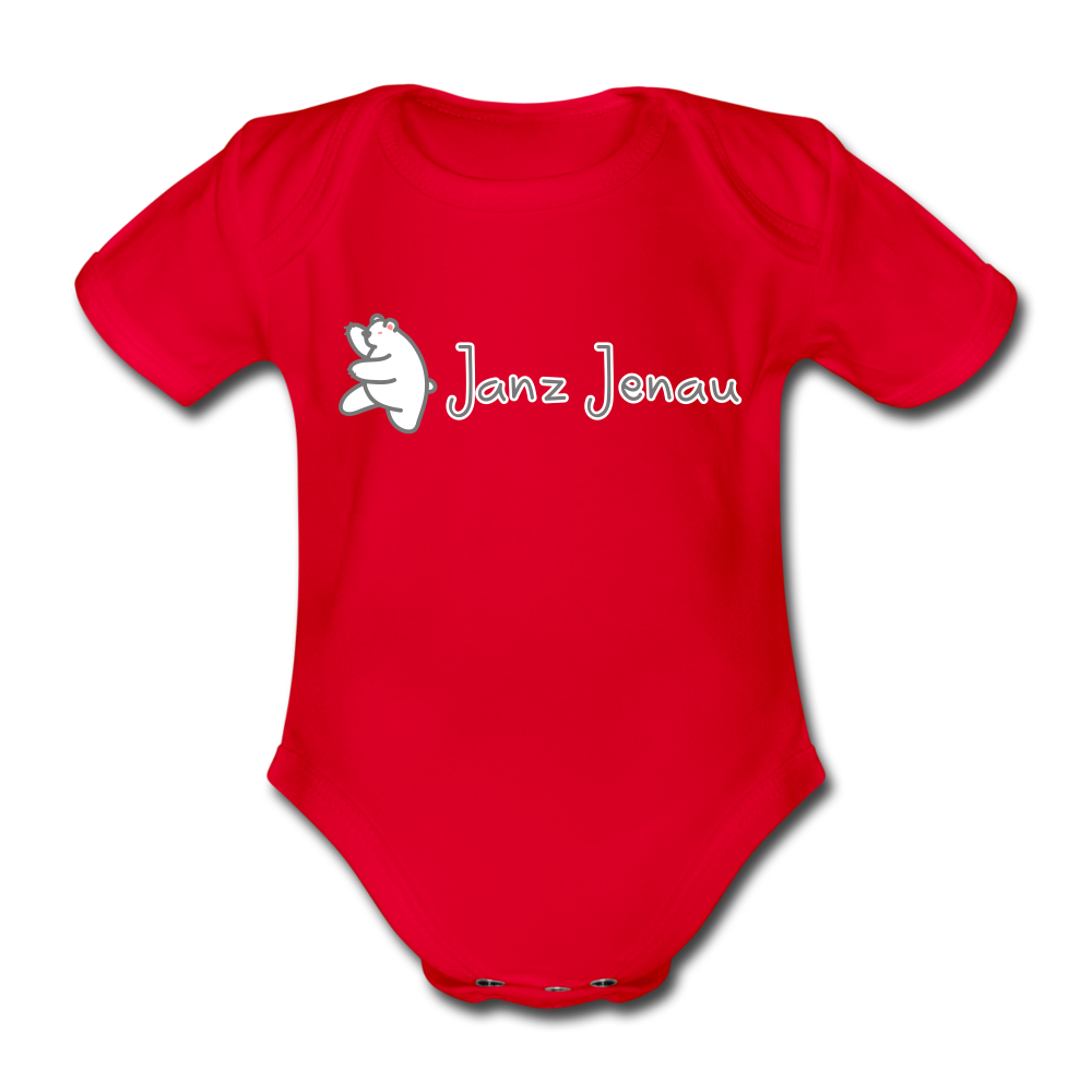 Janz Jenau - Bio-Kurzarmbody - Rot