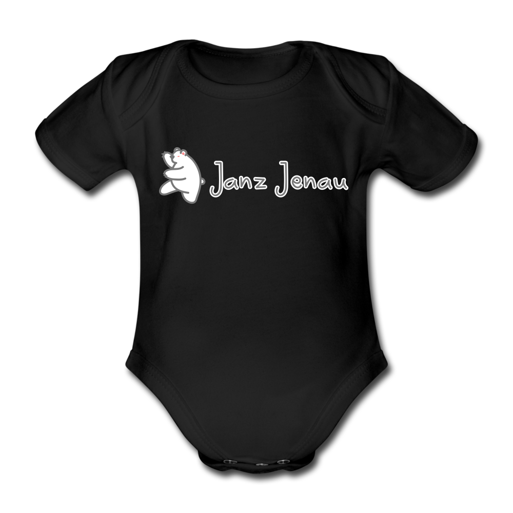 Janz Jenau - Bio-Kurzarmbody - Schwarz