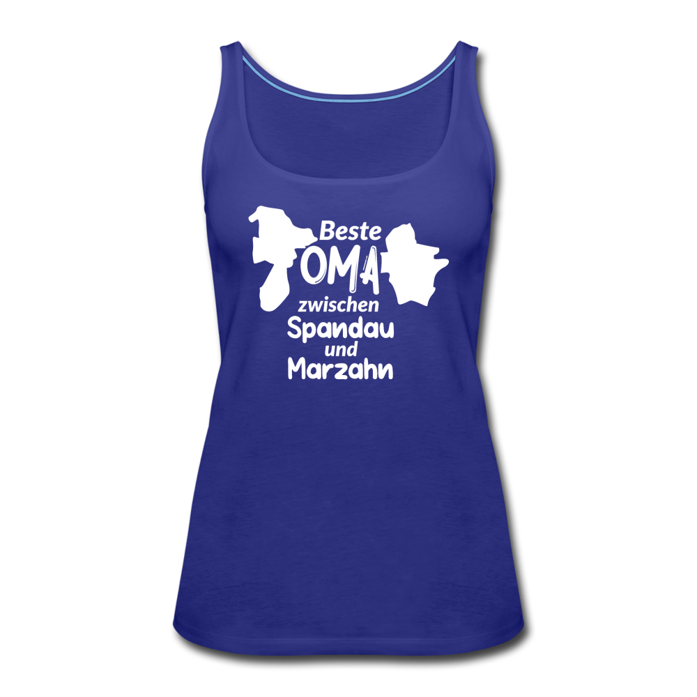 Beste Oma - Frauen Premium Tank Top - Königsblau