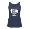 Beste Oma - Frauen Premium Tank Top - Navy