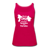 Beste Oma - Frauen Premium Tank Top - dunkles Pink