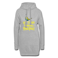 Schnurz Piepe mit Piep - Hoodie-Kleid