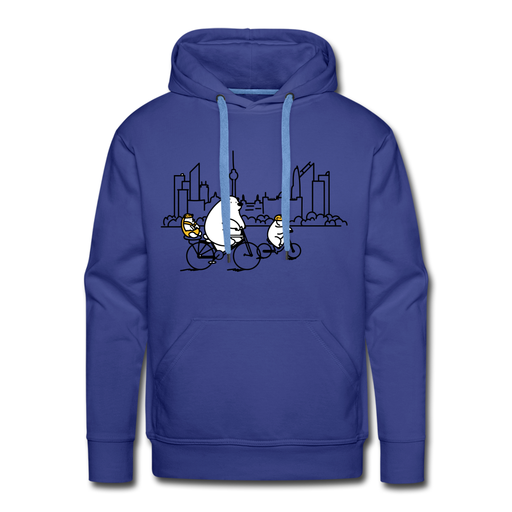 Fahrradtour Berlin - Männer Premium Hoodie - Königsblau