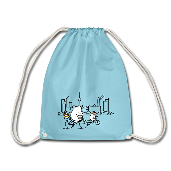 Fahrradtour Berlin - Turnbeutel - Aqua