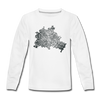 Berliner Finger - Kinder Langarmshirt - Weiß
