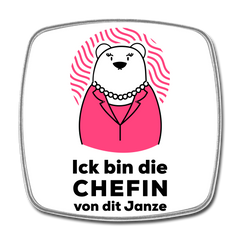 Chefin - Kühlschrankmagnet