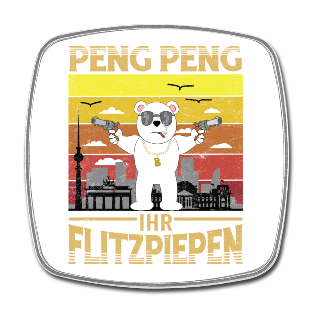 Peng Peng - Kühlschrankmagnet - Weiß