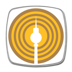 Berlin im Fokus - Kühlschrankmagnet