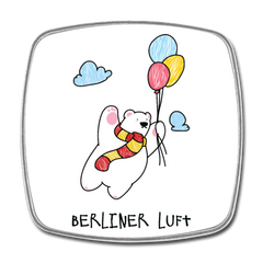 Der Bär fliegt - Kühlschrankmagnet