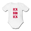 Ick bin Ick! - Bio-Kurzarmbody - Weiß