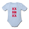 Ick bin Ick! - Bio-Kurzarmbody - Sky