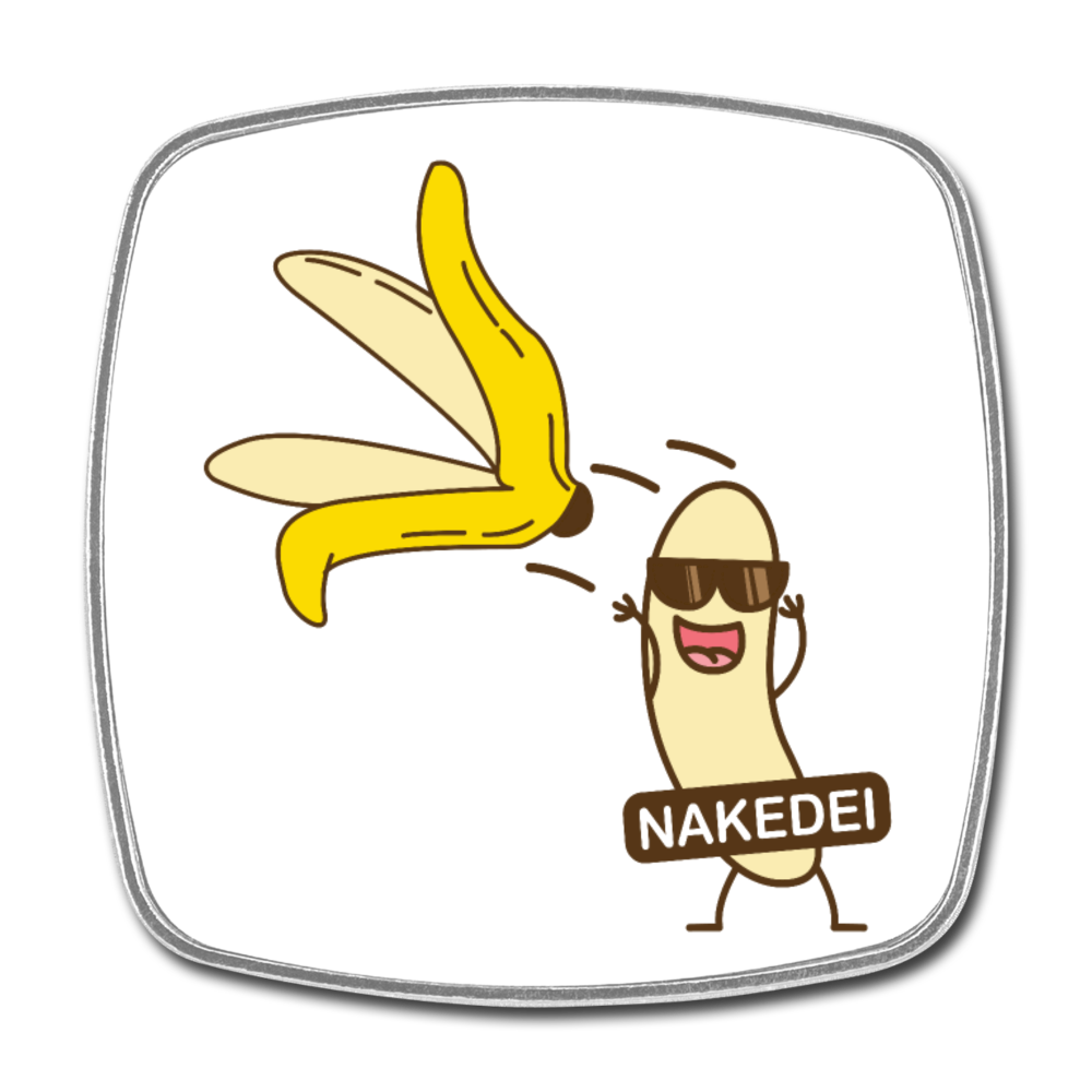 Nakedei - Kühlschrankmagnet - Weiß