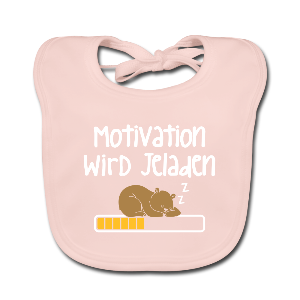 Motivation Wird Jeladen Warten - Lätzchen - Rose