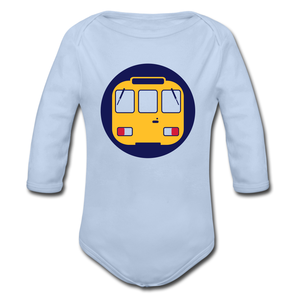 U-Bahntunnel - Bio-Langarmbody - Sky