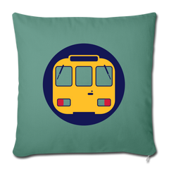U-Bahntunnel - Sofakissen mit Füllung (45 x 45 cm)
