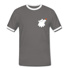 Schnauze Bär - Männer Ringer T-Shirt