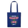 Meene Bagasche Ick Lieb Sie - Stoffbeutel - Royalblau