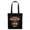 Meene Bagasche Ick Lieb Sie - Stoffbeutel - Schwarz