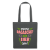 Meene Bagasche Ick Lieb Sie - Stoffbeutel - Graphite