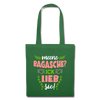 Meene Bagasche Ick Lieb Sie - Stoffbeutel - Fichte