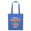 Meene Bagasche Ick Lieb Sie - Stoffbeutel - Hellblau