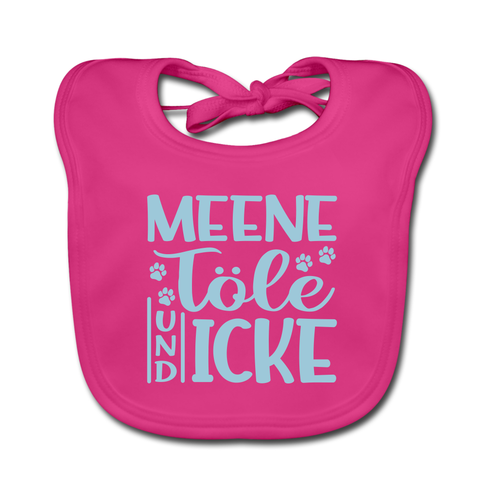 Meene Töle und Icke - Lätzchen - Fuchsia