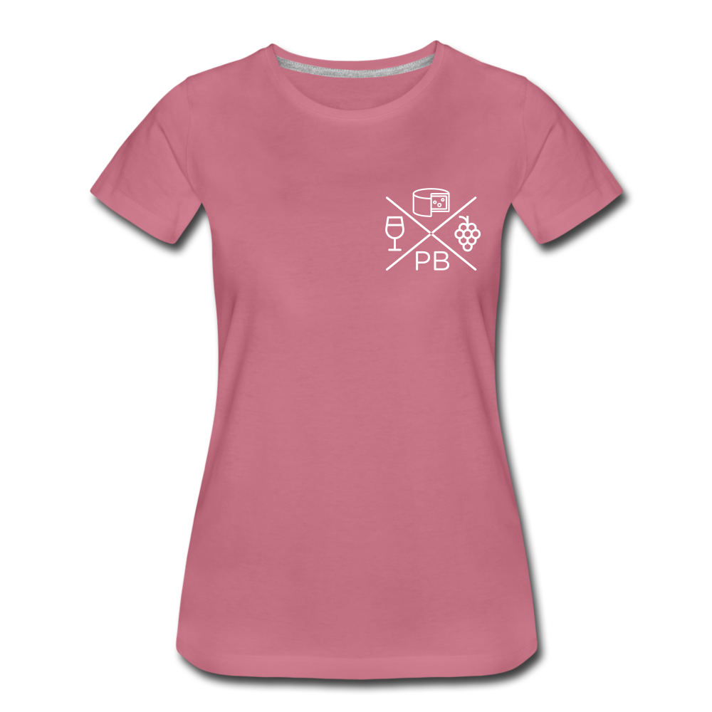 Prenzlauer Berg Kiez - Frauen Premium T-Shirt - Malve