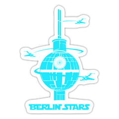 Berlin Stars - Blau - Aufkleber