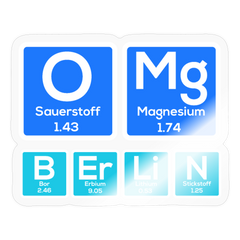 OMG Berlin - Aufkleber