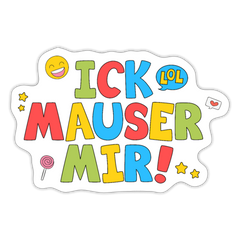 ick mauser - Aufkleber