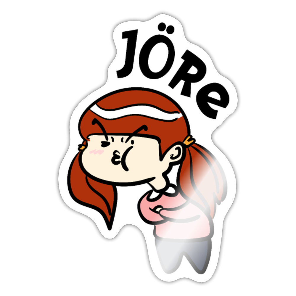Jöre - Aufkleber - Weiß glänzend
