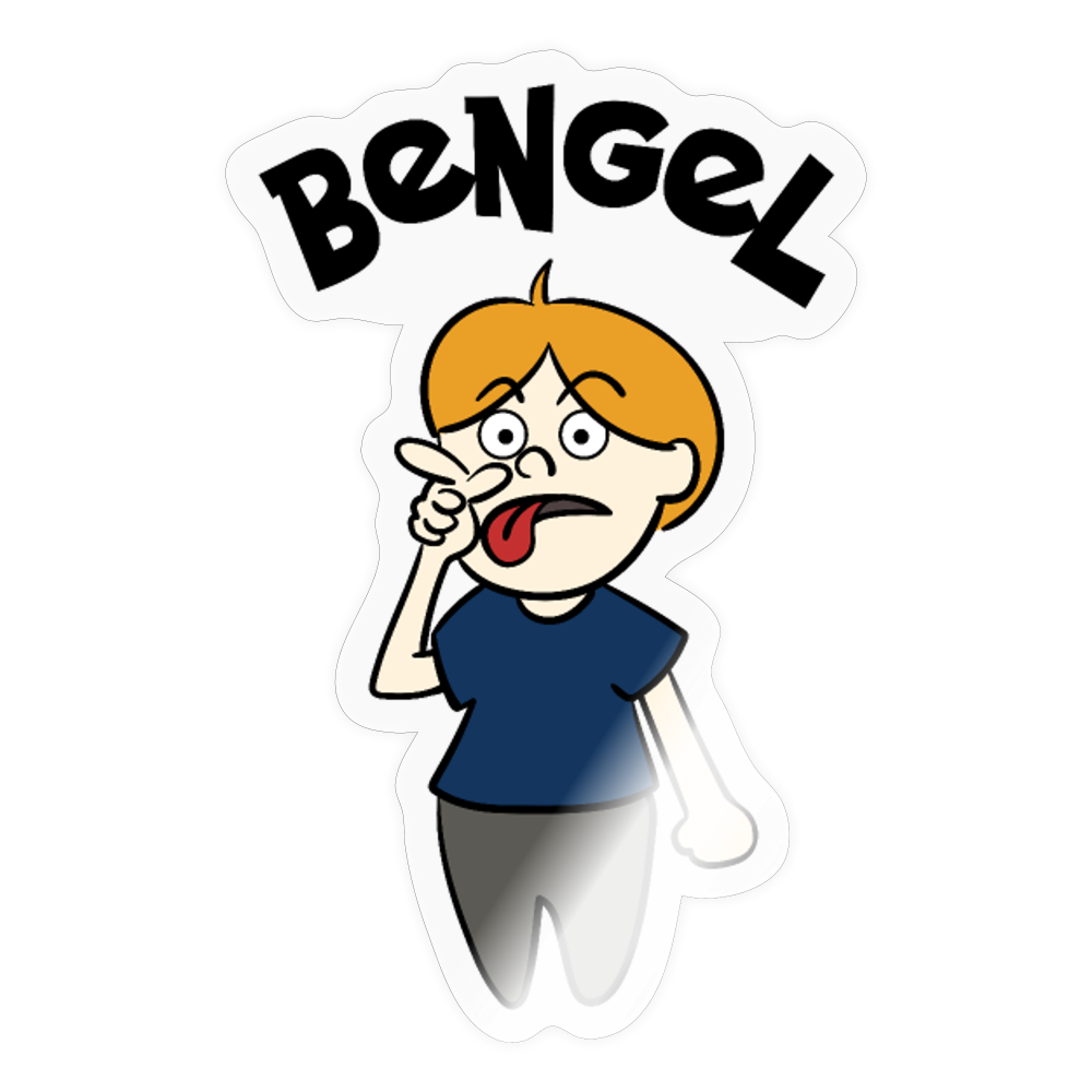 Bengel - Aufkleber - Transparent glänzend
