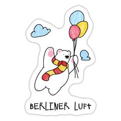 Der Bär fliegt - Aufkleber