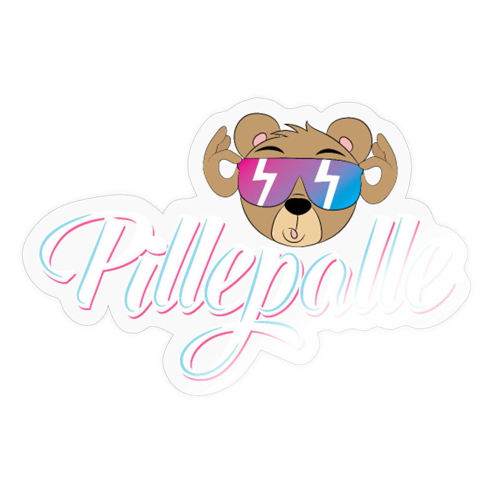 Pillepalle - Aufkleber - Transparent glänzend