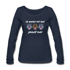 Ick wunder mir - Frauen Bio Langarmshirt