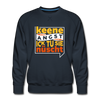 Keene Angst Ick Tu Sie Nüscht - Männer Premium Sweatshirt - Navy
