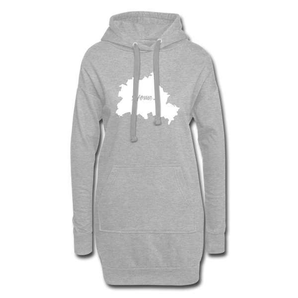 Heimat Berlin - Hoodie-Kleid - Grau meliert
