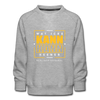 Wat Icke Kann, Kann Keener - Kinder Premium Sweatshirt - Grau meliert
