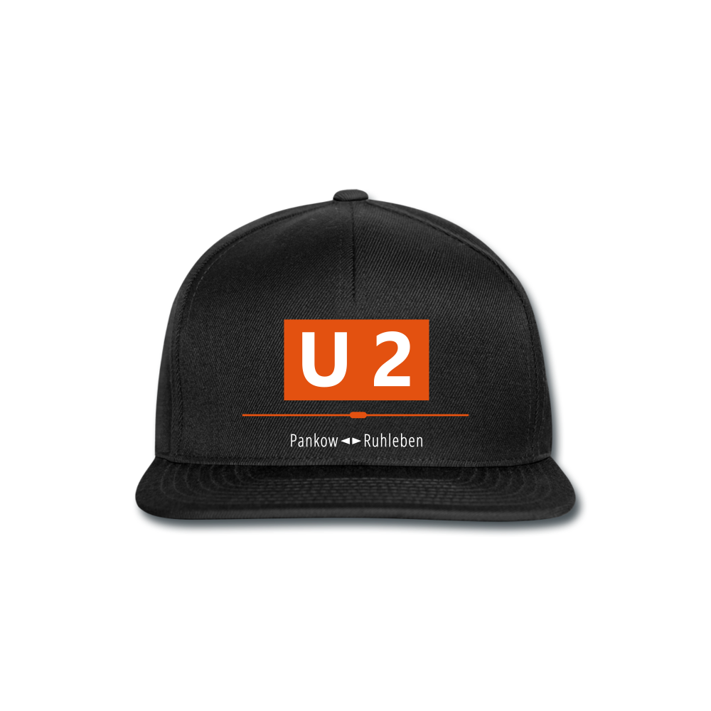 U2 Berlin - Snapback Cap - black/black
