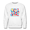 Warn Hata Tach - Männer Premium Sweatshirt - white