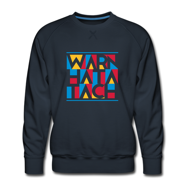 Warn Hata Tach - Männer Premium Sweatshirt - navy