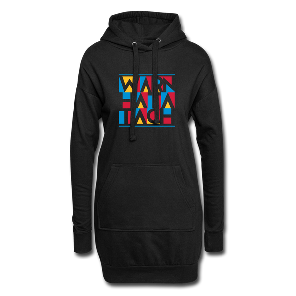 Warn Hata Tach - Hoodie-Kleid - black