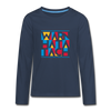 Warn Hata Tach - Teenager Langarmshirt - navy