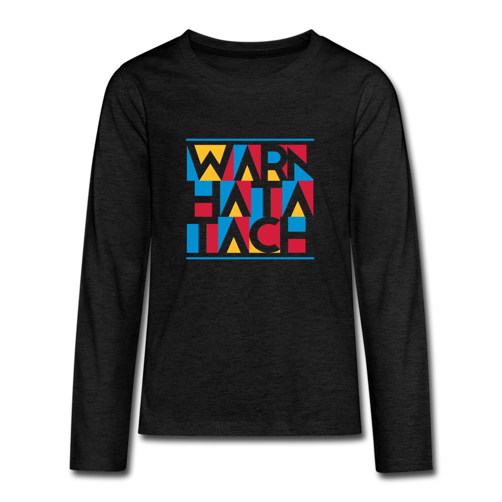 Warn Hata Tach - Teenager Langarmshirt - charcoal grey