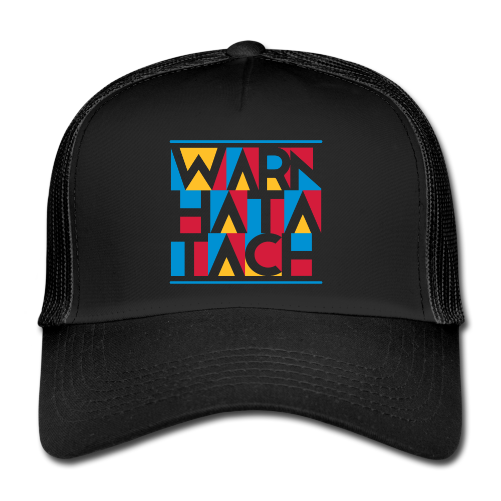 Warn Hata Tach - Trucker Cap - black/black