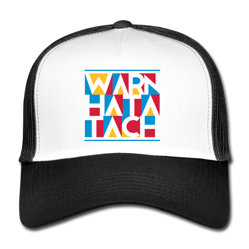 Warn Hata Tach - Trucker Cap - white/black